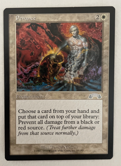 1x Penance Exodus MTG Magic the Gathering NM - Image 1