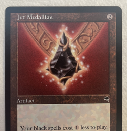 1x Jet Medallion Tempest MTG Magic the Gathering NM - Image 3