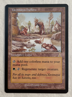 1x Yavimaya Hollow Urza's Destiny MTG Magic the Gathering NM - Image 1