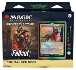 MTG: Fallout Commander Deck - Scrappy Survivors Factory Sealed - Image 1