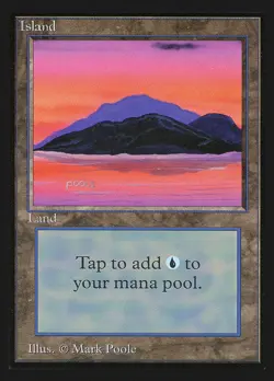 Island (C Dark Purple) Collectors' Edition NM ABUGames - Image 1