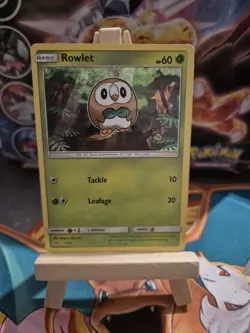 Pokemon Card Rowlet McDonald's 2016 Holo 1/12 Near Mint - Image 2