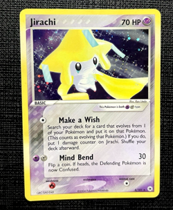 Jirachi Holo Rare Card 8/101 EX Hidden Legends 2004 LP Pokemon TCG - Image 1