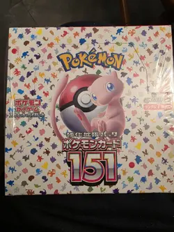 Pokemon 151 Japanese Booster Box (SV2a Scarlet Violet) Sealed US Seller - Image 1