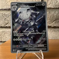 Pokemon TCG Steelix Illustration Rare Holo Me01: Mega Evolution 150/132 200 HP … - Image 1