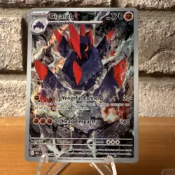 Pokemon TCG Gigalith Illustration Rare Holo Sv: White Flare 129/086 170 HP - Image 1