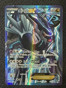 Pokemon Dialga EX Full Art Ultra Rare Holo Plasma Blast 99/101 | MP - Image 1