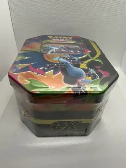 Pokemon TCG Mega Charizard X ex Tin 4 Booster Packs & Charizard Promo Sealed - Image 3