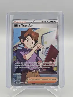 2023 Pokemon 151 Bill's Transfer 194/165 Full Art Ultra Rare Trainer Holo NM - Image 1