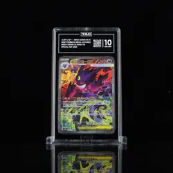 2025 Pokemon Mega Dream Japanese 240/193 Mega Gengar EX SAR TAG 10 - Image 1