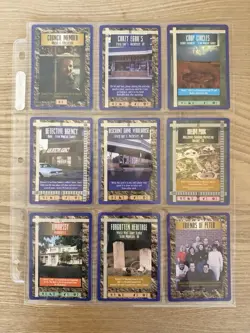 Sim City The Card Game - 121/125 Promo Card Lot + Binder Mayfair Games RARE - Image 5