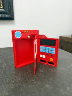 Pokemon Pokedex Card Holder 3D Printed | Magnetic 2 Door Trading Card Storage - Image 3