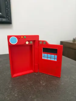 Pokemon Pokedex Card Holder 3D Printed | Magnetic 2 Door Trading Card Storage - Image 4