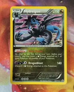 Hydreigon 99/113 MP Black & White Legendary Treasures 2013 Pokemon Card - Image 1