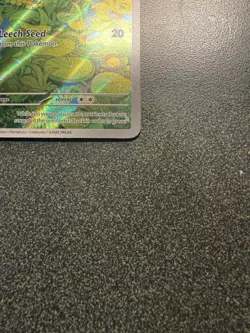 Pokemon Bulbasaur 166/165 Scarlet & Violet 151 Illustration Rare Holo Card - Image 4