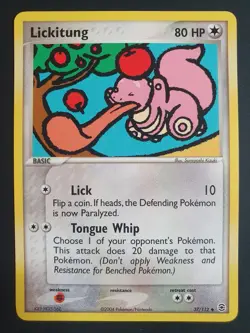 Lickitung 37/112 - EX FireRed & LeafGreen Set - Pokemon Card - Near Mint - Image 1