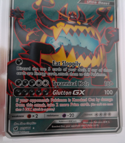 GUZZLORD GX 105 2017 Pokemon Card Sun And Moon Crimson Invasion PSA 9 - Image 2