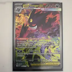 Pokemon Mega Gengar EX Mega Evolution 350 HP 284/217 Regular Card English - Image 1