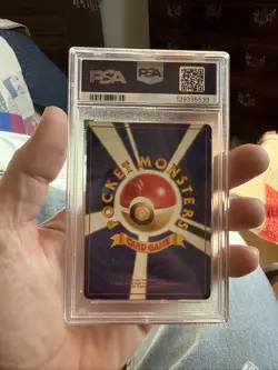 1997 Gengar #94 P.M. Japanese Fossil Holo Card PSA 5 - Image 2