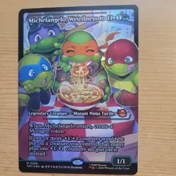 Michelangelo, Weirdness to 11 Showcase (Foil) - Image 1