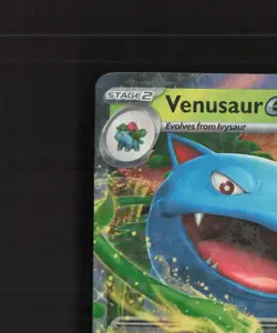 Venusaur ex 003/165 Scarlet & Violet 151 Ultra Rare Holo Pokemon Card NM - Image 3