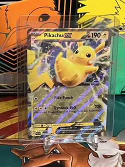 Pikachu ex 063/193 Double Rare Paldea Evolved Pokemon TCG - Image 1