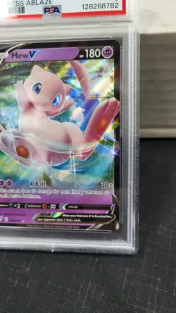 2020 MEW V DARKNESS ABLAZE FULL ART SWSH POKEMON TCG PSA 9 MINT #69/189 - Image 3
