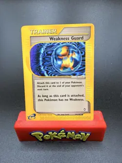 Weakness Guard 141/147 (Bubble Charmander) - Vintage Pokemon TCG: Aquapolis - MP - Image 1