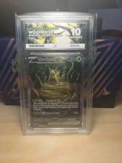Wo-Chien EX 257/193 ACE 10 Special Illustration Rare Paldea Evolved Pokemon TCG - Image 1