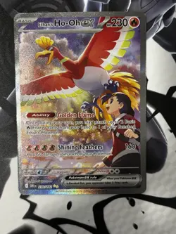 Pokemon TCG Ethan's Ho-Oh EX Sir 230/182 Destined Rivals Mint/Nm Condition - Image 2