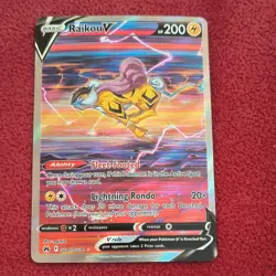 Pokemon Raikou V GG41/GG70 Crown Zenith Galarian Gallery Full Art Holo - Image 1