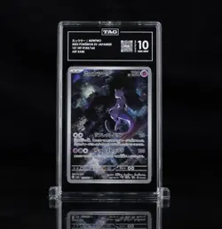 Pokemon TAG 10 Mewtwo 183/165 Sv2a: 151 Holo (Japanese) - Image 1
