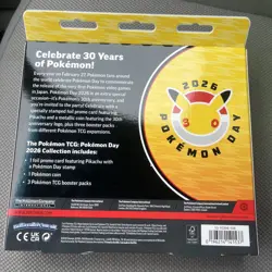 POKEMON DAY 30TH Anniversary 2026 Collection NEW in box! - Image 2