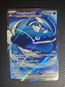 Dondozo ex 211 Pokemon TCG Destined Rivals Full Art Ultra Rare - Image 1