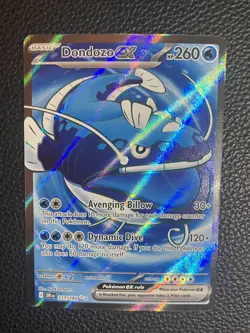 Dondozo ex 211 Pokemon TCG Destined Rivals Full Art Ultra Rare - Image 3