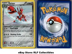 2012 Pokemon, B&W Boundaries Crossed, #94/149 Scizor, Holo Rare - Image 1