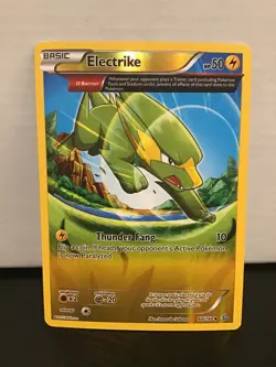 Electrike 60/160 Pokemon Primal Clash Uncommon Holo - Image 1
