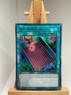 Dice Dungeon - Ultra Rare 1st Edition BLCR-EN005 - NM - YuGiOh - Image 1