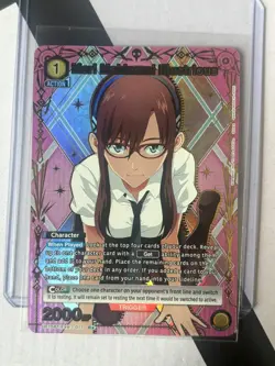 UNION ARENA Evangelion UE15BT/EVA-1-017 R ☆ Mari Makinami Illustrious - Image 1
