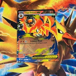 Mega Emboar ex 031/217 Double Rare ASCENDED HEROES Near Mint Pokemon Card - Image 1
