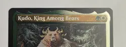 Kudo, King Among Bears (Foil Etched) - Modern Horizons 3 (MH3) Foil - Image 2
