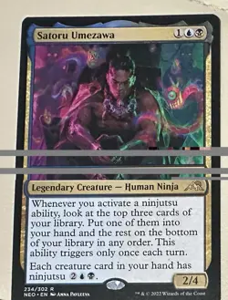 Satoru Umezawa Kamigawa: Neon Dynasty Regular - Image 1