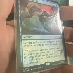 MTG Wave Goodbye (Surge Foil) Foil x1 #46 - TMNT - Image 2