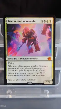 Triceraton Commander Teenage Mutant Ninja Turtles Foil - Image 1