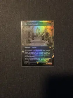 Final Fantasy the Earth Crystal Borderless Foil Card #342 - Image 1