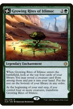 1x MTG Growing Rites of Itlimoc - Ixalan Rare! NM Mint! - Image 1