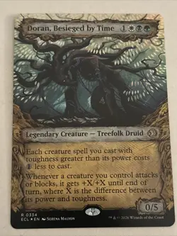 FOIL Showcase Doran, Besieged by Time ECL 0334 Rare MTG Lorwyn Eclipsed - Image 1
