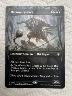 Marrow-Gnawer Imagine: Critters Regular Legend. Creature Black 0079 2021 MTG NM - Image 1
