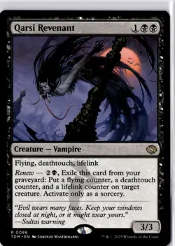 Qarsi Revenant Tarkir: Dragonstorm Regular NM R 0086 - Image 1
