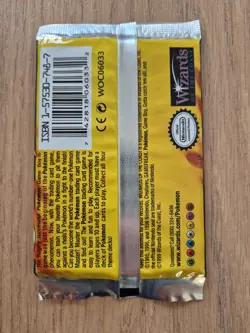 Booster Pokemon 1ere Edition Base Set English Trading Card Game Anglais 1st - 1 - Image 2